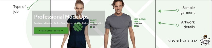 Professional Clothing Mock Ups Design Services