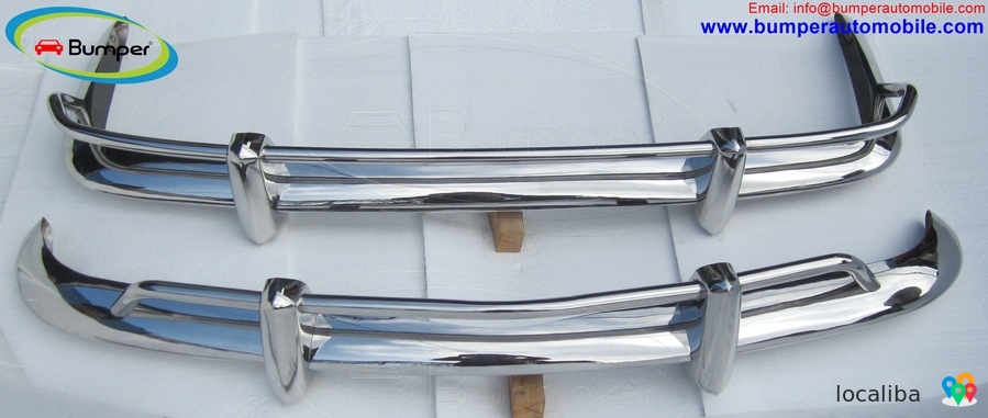 Volkswagen Karmann Ghia US type bumper (1955 – 1966) by stainless steel