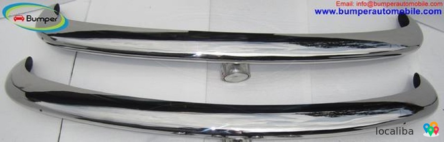 Volkswagen Type 3 bumper (1963–1969) by stainless steel (VW Typ 3 Stoßfänger)