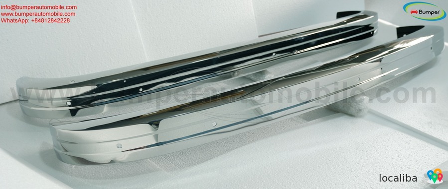 Volkswagen Type 3 bumper (1970-1973) in stainless steel (VW Type 3 Stoßfänger)