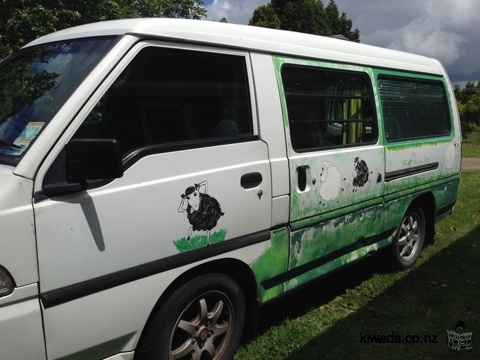 Self contained campervan with new engine