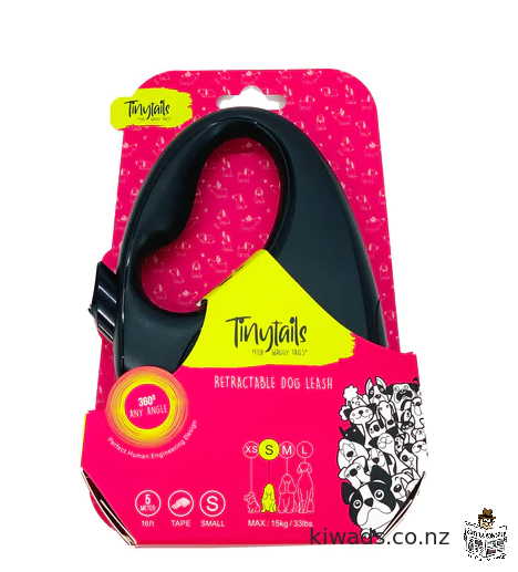 Purchase Small 16 FT Tape Retractable Dog Leash Online at Tinytails